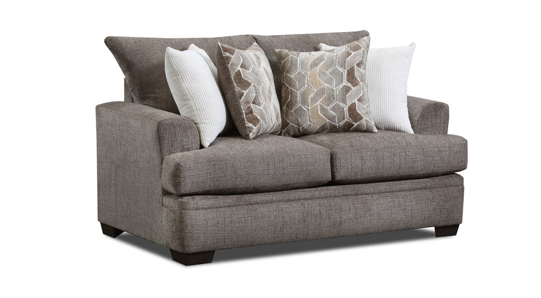 3650 MOCHA/NUTMEG SOFA AND LOVESEAT SET