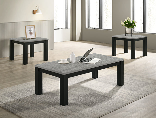 4168SET THEO 3 PIECE COCKTAIL SET IN GRAY COLOR