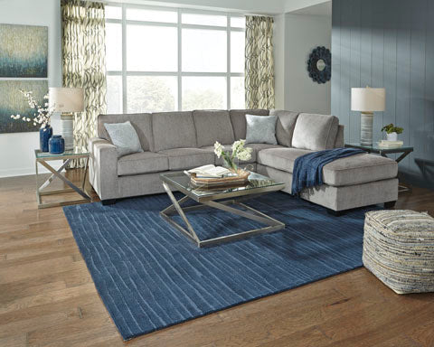 ASHLEY 872-14 SECTIONAL RAF CHAISE IN ALLOY COLOR