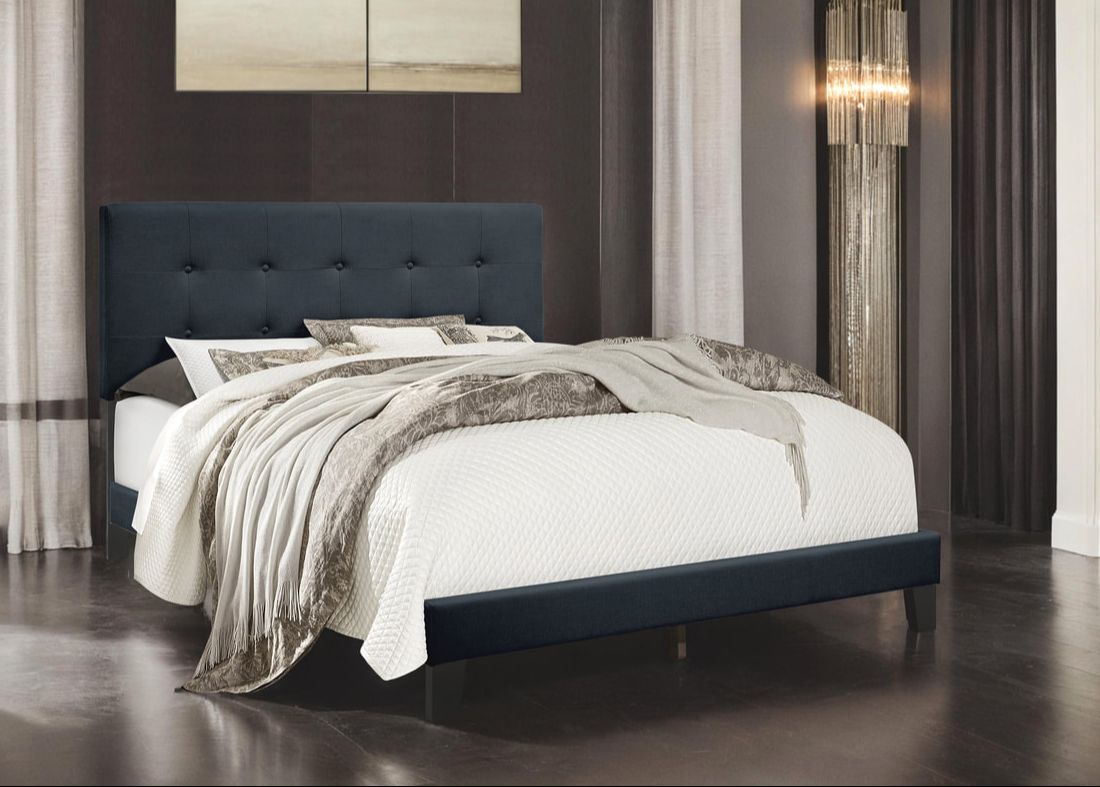 940 CHARCOAL PLATFORM BED AVAILABLE IN TWIN, FULL, QUEEN AND KING SIZES