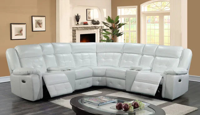 AMAZON POWER RECLINING SECTIONAL AVAILABLE IN BLACK BROWN AND WHITE