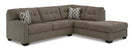 Switch ASHLEY SECTIONAL AVAILABLE IN CHOCOLATE AND PEBBLE COLORS 3 image