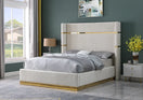 Switch B786 ASPEN CREAM PLATFORM BED AVAILABLE IN QUEEN AND KING SIZES 3 image