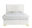 Switch B820 ANITA IVORY PLATFORM BED AVAILABLE IN QUEEN AND KING SIZES 3 image