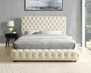 Switch DREAM PLATFORM BED GRAY AVAILABLE IN QUEEN AND KING SIZES 3 image