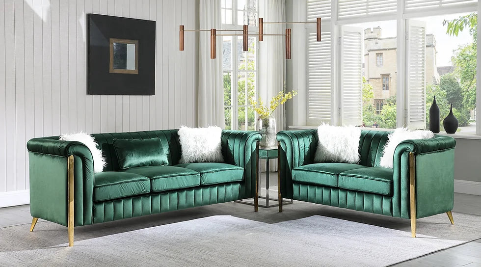 S8288 Fara 2 Piece Sofa and Loveseat