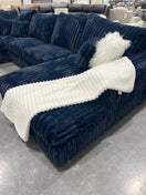 Switch S320 TEXAN BLUE 4 PIECE SECTIONAL PLUS OPTIONAL OTTOMAN 3 image