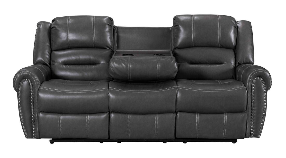 Lexington2023 3PC Reclining Living Room available in Black and Grey