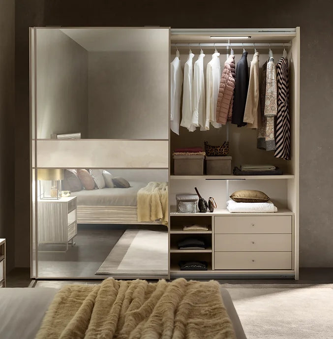 LUCE COLLECTION BEDROOM SET AVAILABLE IN QUEEN AND KING SIZES AS 4 PC OR 5 PC SETS