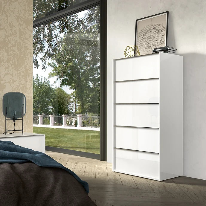 LUNA COLLECTION 5 PIECE BEDROOM SET AVAILABLE IN QUEEN AND KING SIZES