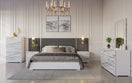 Switch NINA COLLECTION BEDROOM SET AVAILABLE IN QUEEN AND KING SIZES AS 4 PC OR 5 PC SETS 2 image