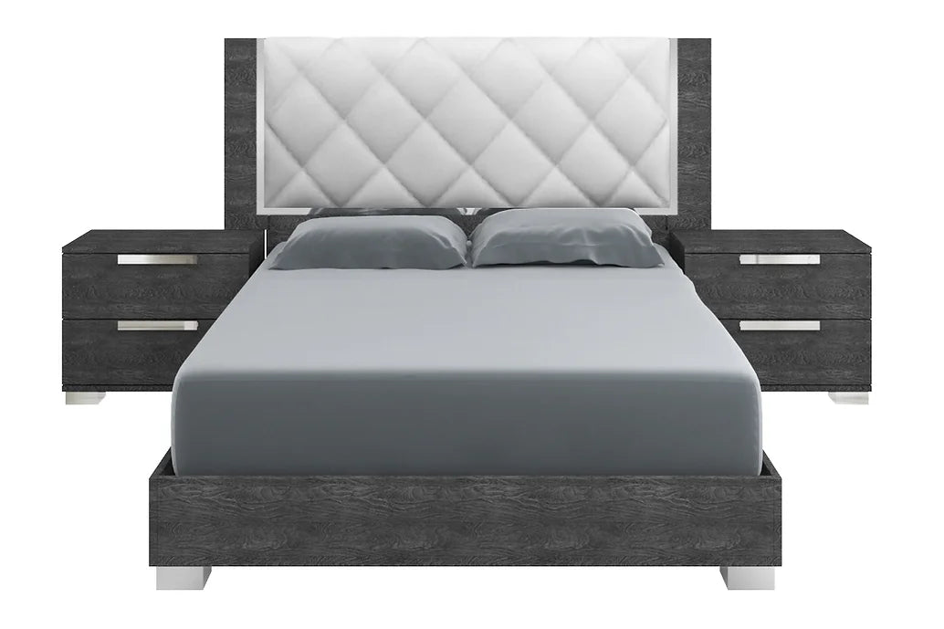 SARAH RHOMBUS COLLECTION BEDROOM SET AVAILABLE IN QUEEN AND KING SIZES AS 4 PC OR 5 PC SETS