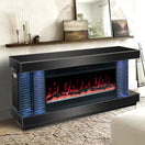 Switch A89 TV STAND WITH FIREPLACE (BLACK) 2 image