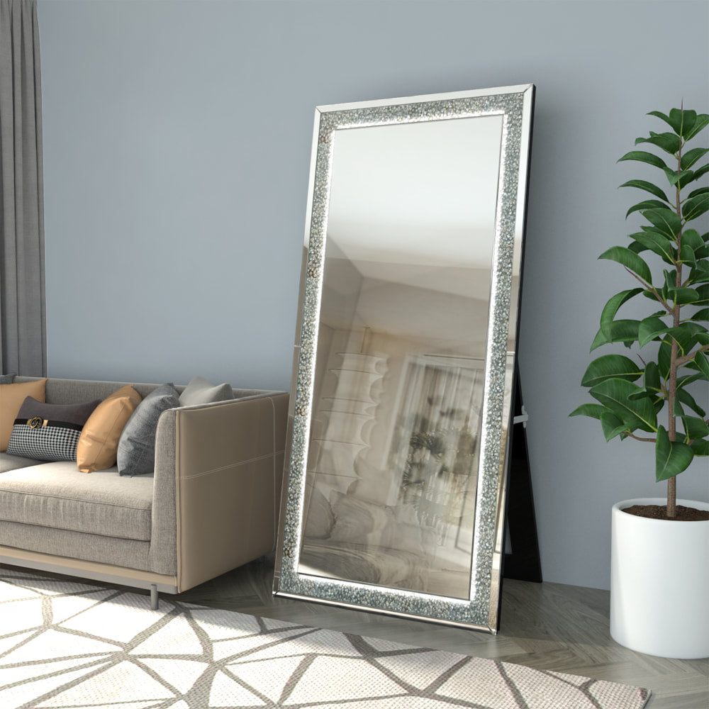 A8 - FLOOR MIRROR WITH LED LIGHTS