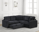 Switch ARIEL BLACK SECTIONAL WITH PULL-OUT BED 2 image