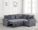 Switch ARIEL CHARCOAL SECTIONAL WITH PULL-OUT BED 3 image