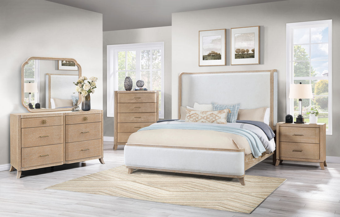 B1200 BEDROOM SET AVAILABLE IN QUEEN AND KING SIZES AS 4PC or 5PC SET