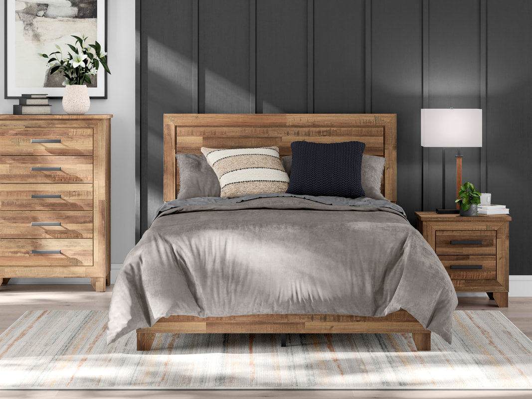 ASHLEY B4802 - 5 PC BEDROM SET AVAILABLE IN TWIN, FULL, QUEEN AND KING SIZES
