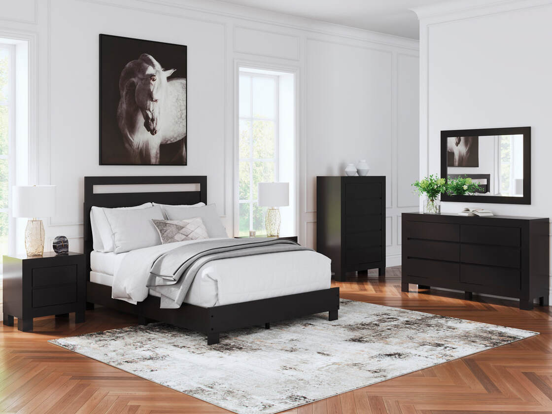 ASHLEY B4808 - 5 PC BEDROM SET AVAILABLE IN TWIN, FULL, QUEEN AND KING SIZES