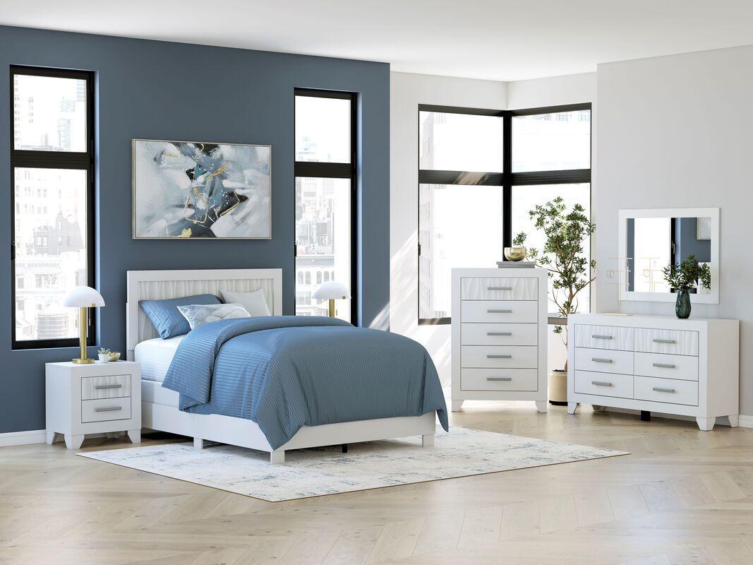 ASHLEY B4809 - 5 PC BEDROM SET AVAILABLE IN TWIN, FULL, QUEEN AND KING SIZES