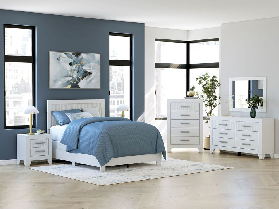 ASHLEY B4809 - 5 PC BEDROM SET AVAILABLE IN TWIN, FULL, QUEEN AND KING SIZES