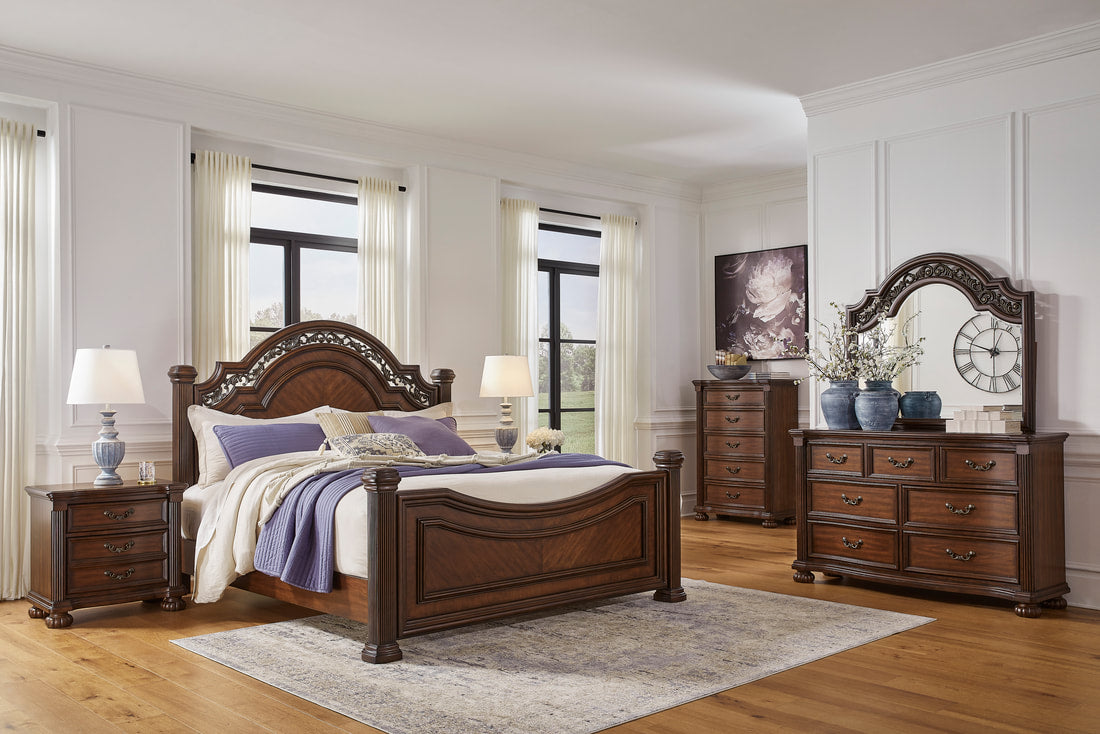 ASHLEY B764 5 PC BEDROOM SET AVAILBLE IN QUEEN AND KING SIZES