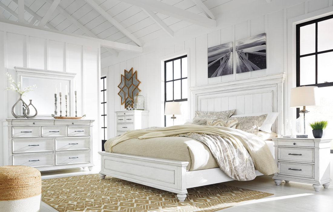 ASHLEY B777 - 5 PC BEDROOM SET AVAILABLE IN QUEEN AND KING SIZES