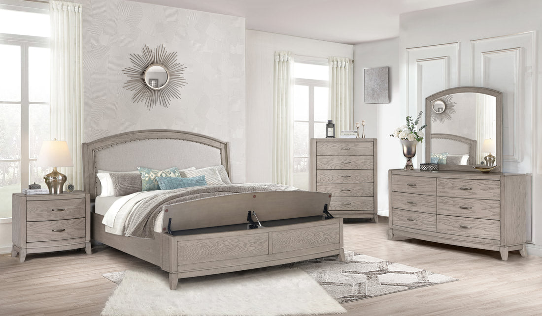 B8000 BEDROOM SET AVAILABLE IN QUEEN AND KING SIZES AS 4 PC 0R 5 PC SET