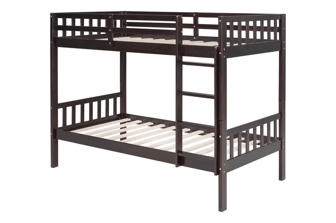 BB10 ESPRESSO TWIN/TWIN BUNK BED