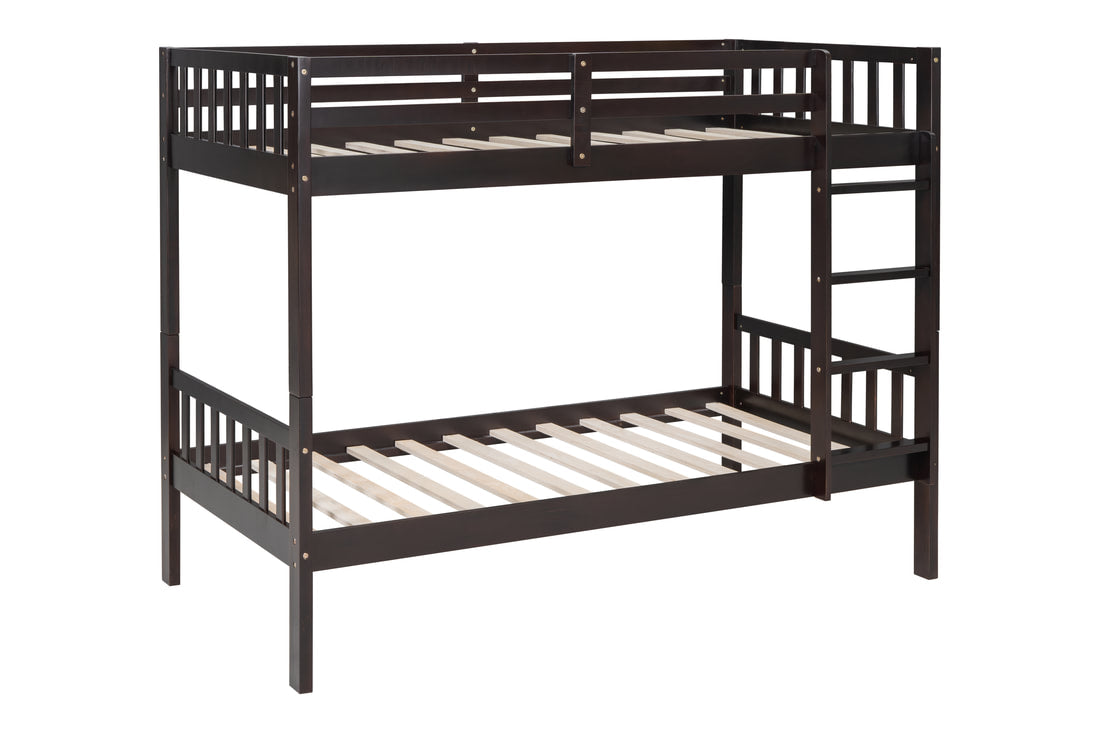 BB10 ESPRESSO TWIN/TWIN BUNK BED