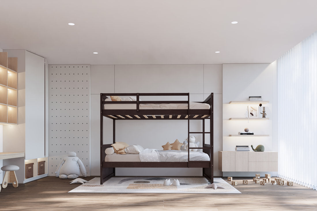 BB10 ESPRESSO TWIN/TWIN BUNK BED