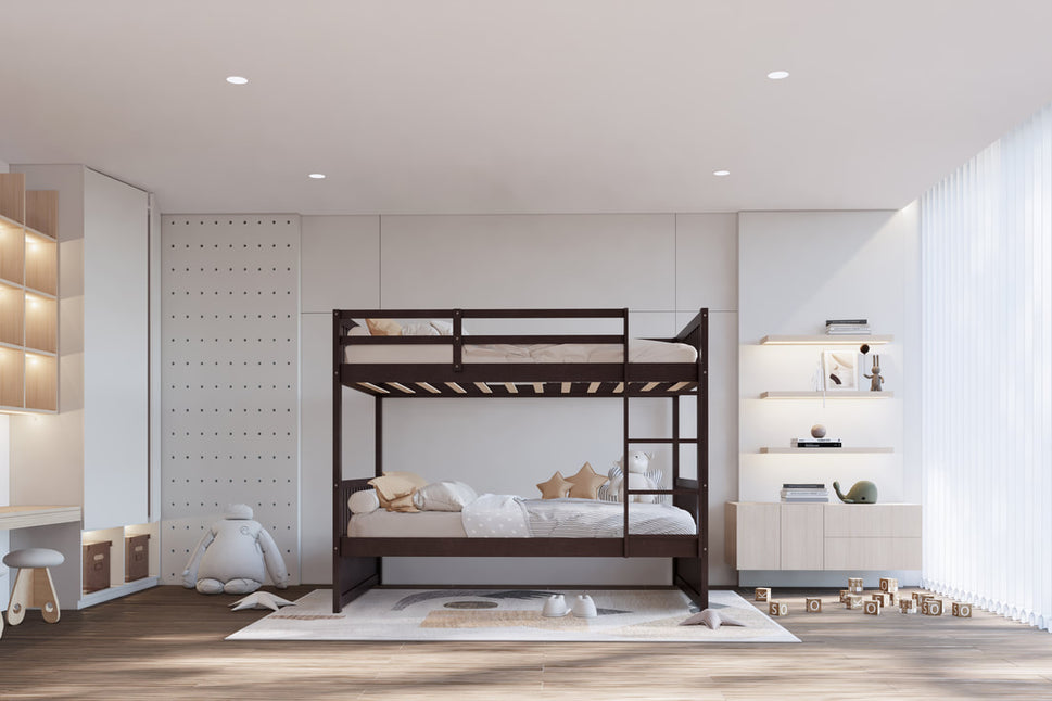 BB10 ESPRESSO TWIN/TWIN BUNK BED
