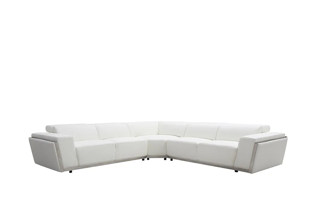 MI-8010A DOMO WHITE SECTIONAL