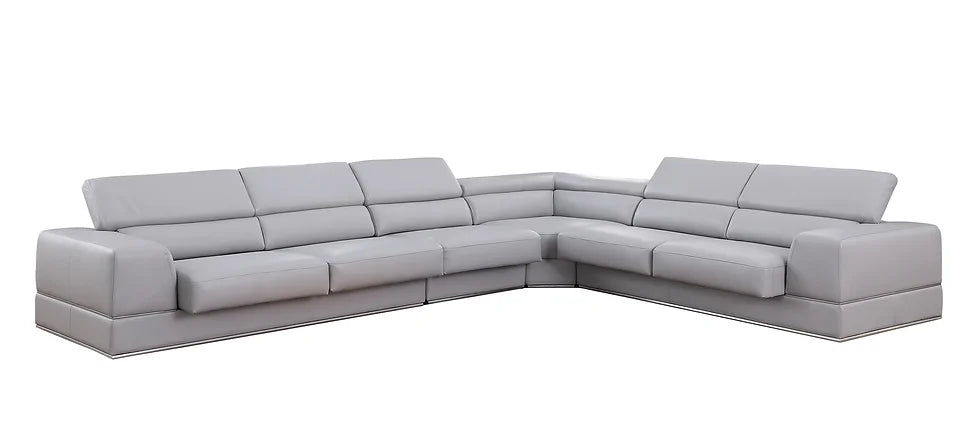 MI-5106A PELLA LIGHT GRAY SECTIONAL AVAILABLE AS 3 PC OR 4 PC