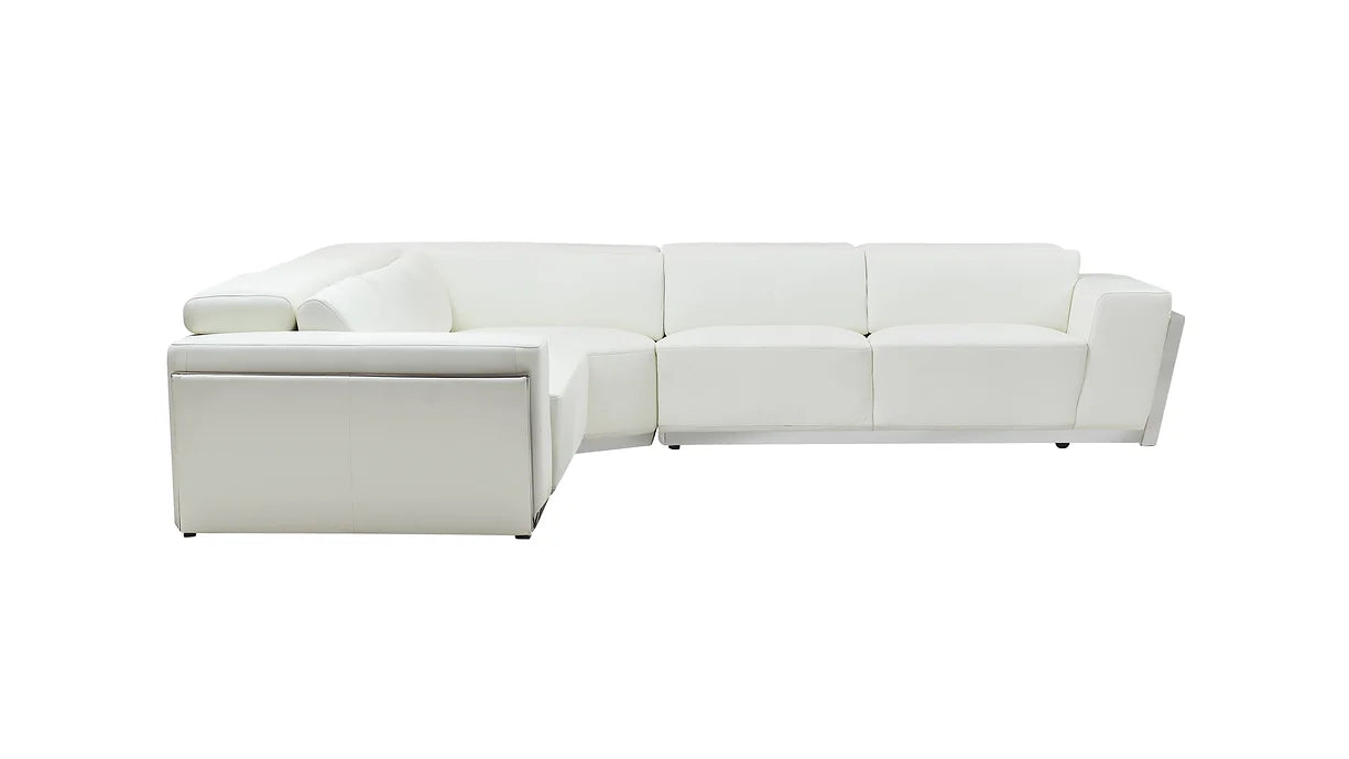 MI-8010A DOMO WHITE SECTIONAL