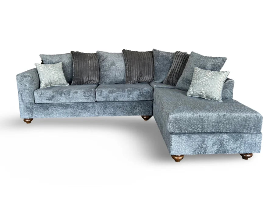 S310 RIVERA 2 PIECE GREY SECTIONAL