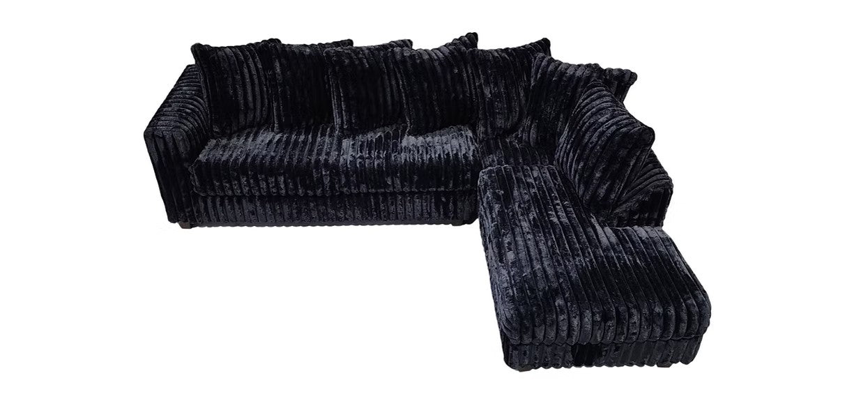 S300 GIA BLACK 2 PIECE SECTIONAL