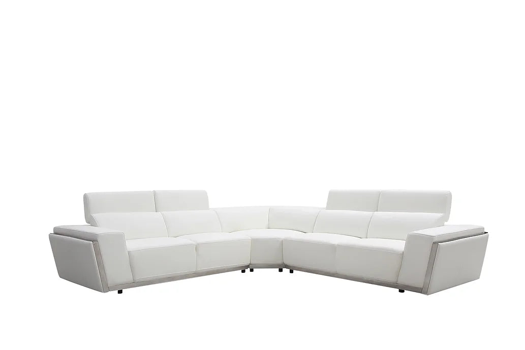 MI-8010A DOMO WHITE SECTIONAL