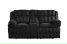 Switch S3939 MELLO BLACK 3 PIECE RECLINING LIVING ROOM SET 3 image
