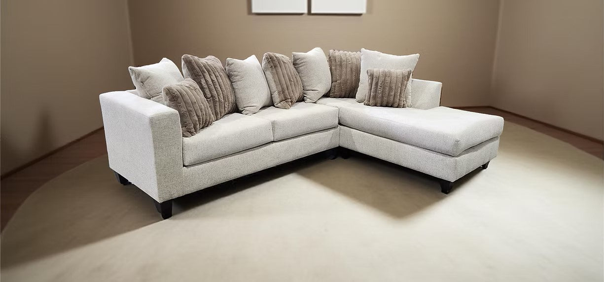 S325 KORA 2 PIECE BEIGE SECTIONAL