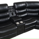 Switch S8787 SONIC BLACK RECLINING SECTIONAL 2 image
