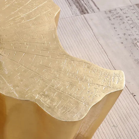 A-CT08 ORO GOLD LEAF COFFEE TABLE