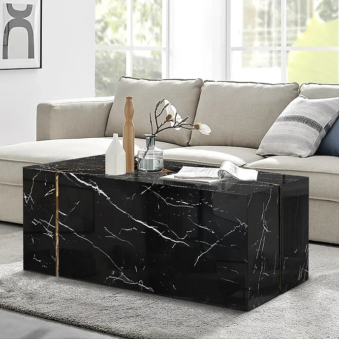 A-CT04 STONE COFFEE TABLE