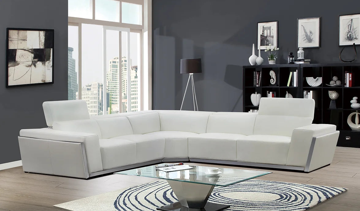 MI-8010A DOMO WHITE SECTIONAL