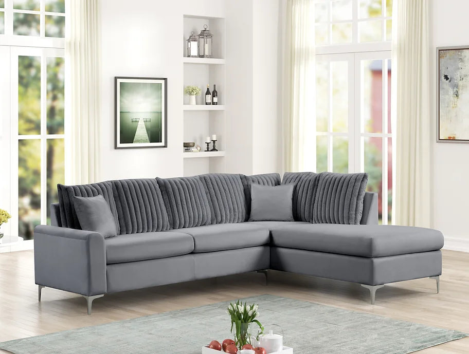 S250 ELINA GREY SECTIONAL