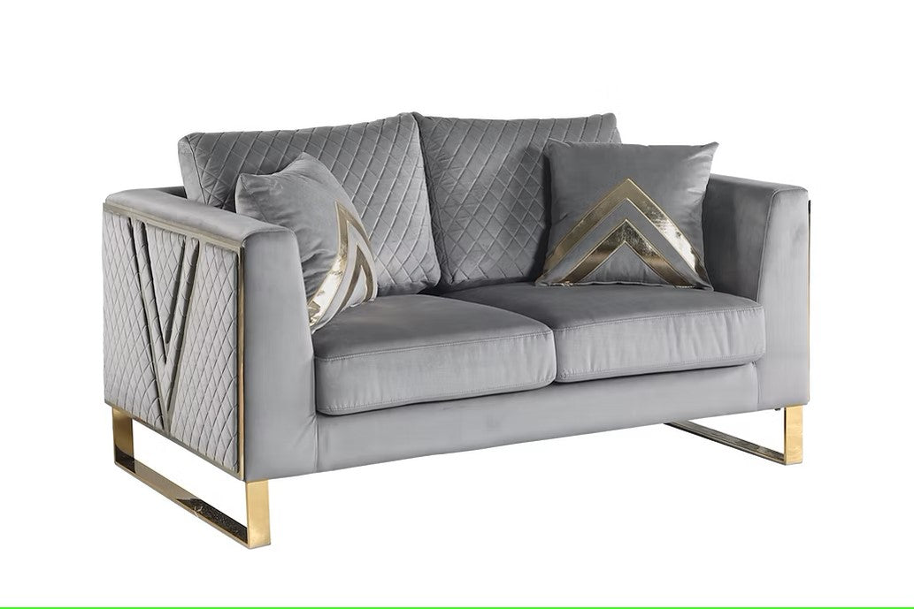 S1300 VISTA BONITA GREY LIVING ROOM SET AVAILABLE AS 2 PIECE OR 3 PIECE SET