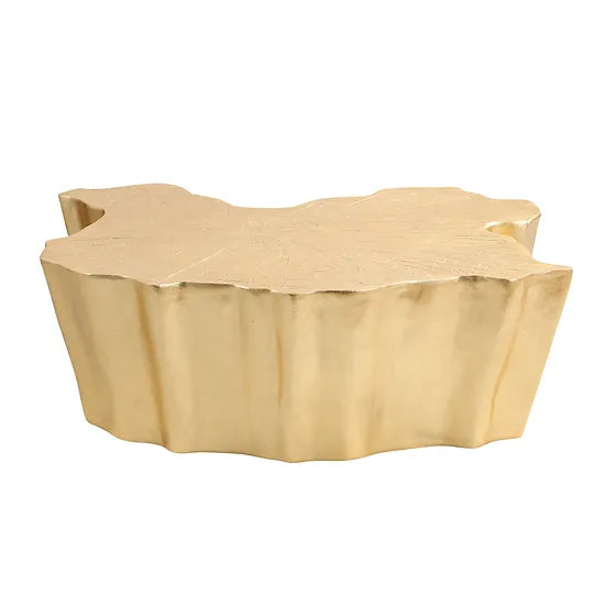 A-CT08 ORO GOLD LEAF COFFEE TABLE