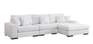 Switch S859 COMFY CHENILLE 3 PIECE CREAM SECTIONAL 3 image