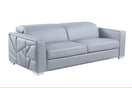 Switch MI-1240 ASTRA LIGHT BLUE ITALIAN LEATHER LIVING ROOM SET AVAILABLE AS 2 PIECE OR 3 PIECE SET 3 image