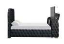 Switch B8010 ROYAL BLACK BED AVAILABLE IN QUEEN AND KING SIZES 3 image
